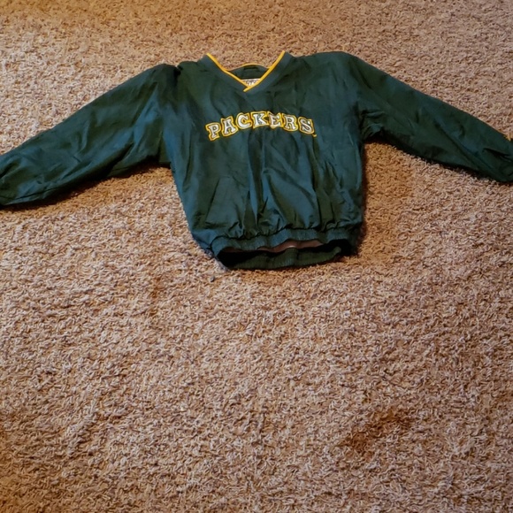 Kids Green Bay Packers size medium wind jacket - Picture 1 of 1